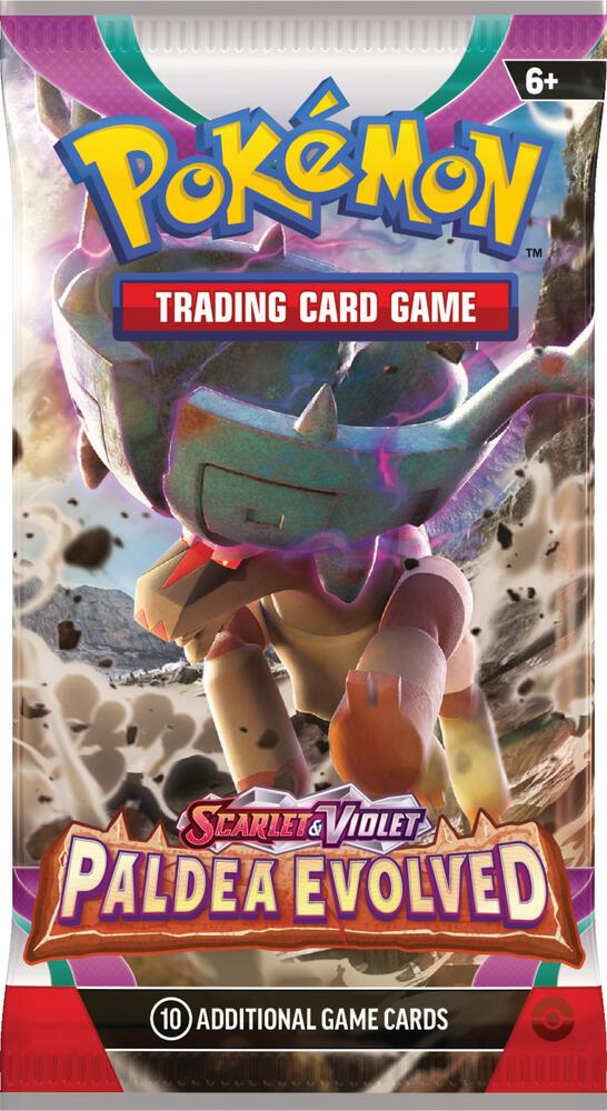Pokemon TCG: Paldea Evolved Single Booster Pack - Rip & Ship!