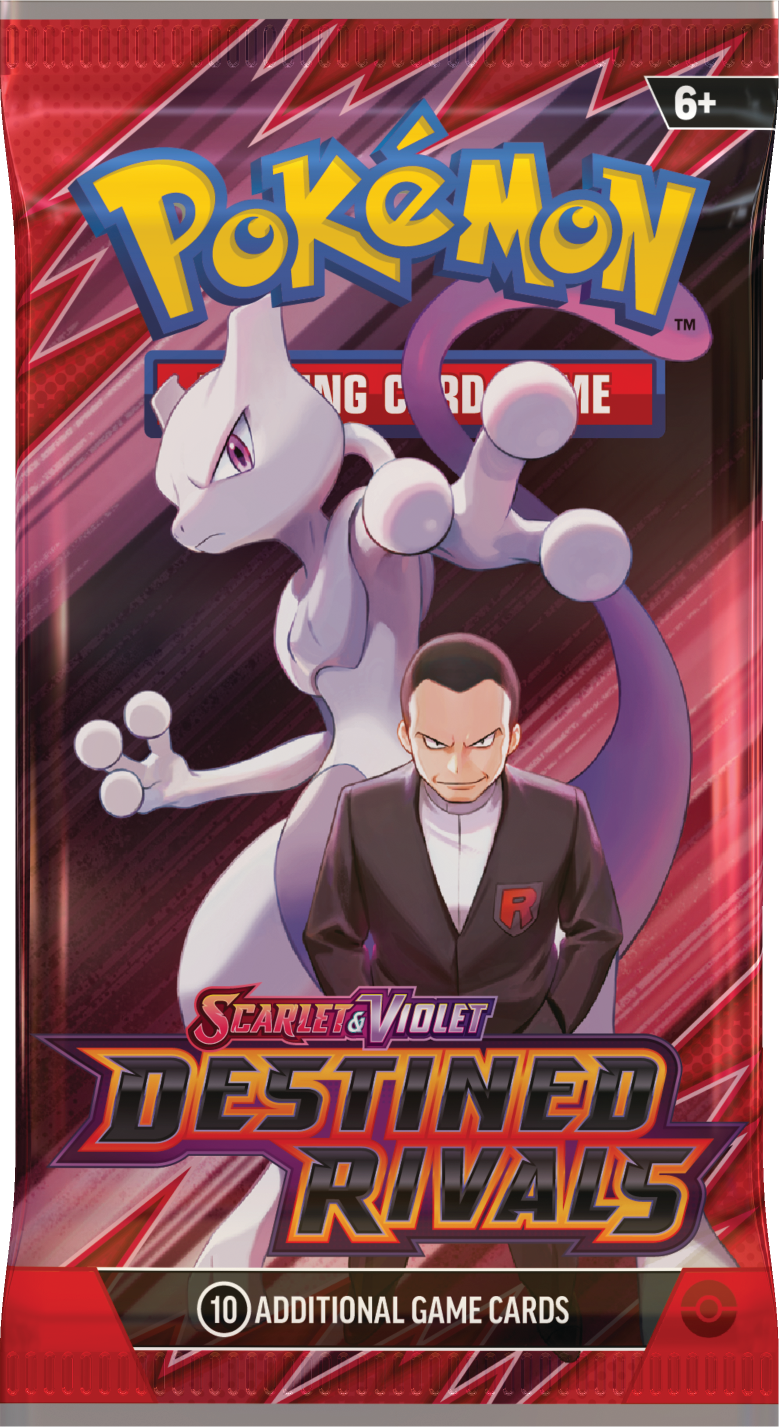 Pokemon TCG: Destined Rivals Single Booster Pack - Rip & Ship!