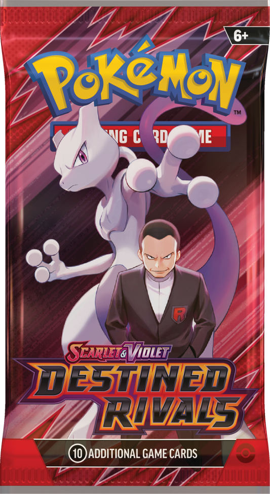 Pokemon TCG: Destined Rivals Single Booster Pack - Rip & Ship!