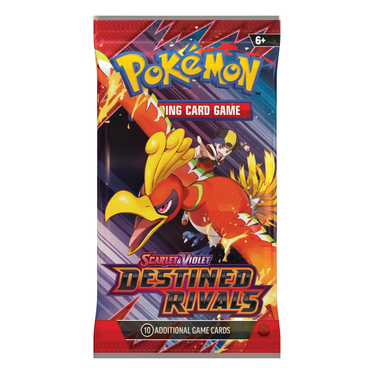 Pokemon TCG: Destined Rivals Single Booster Pack - Rip & Ship!