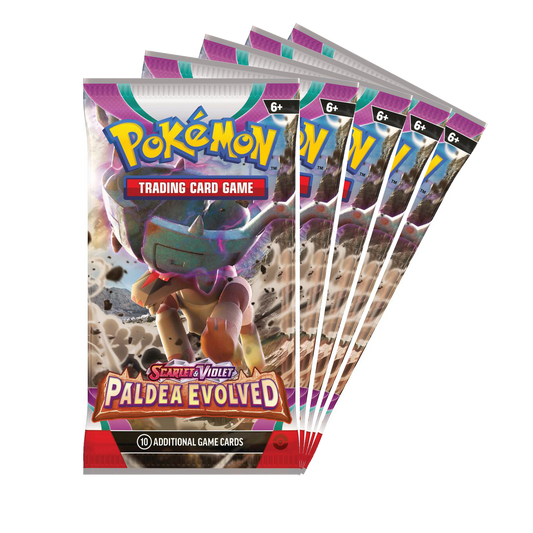 Pokemon TCG: Paldea Evolved Single Booster Pack - Rip & Ship!