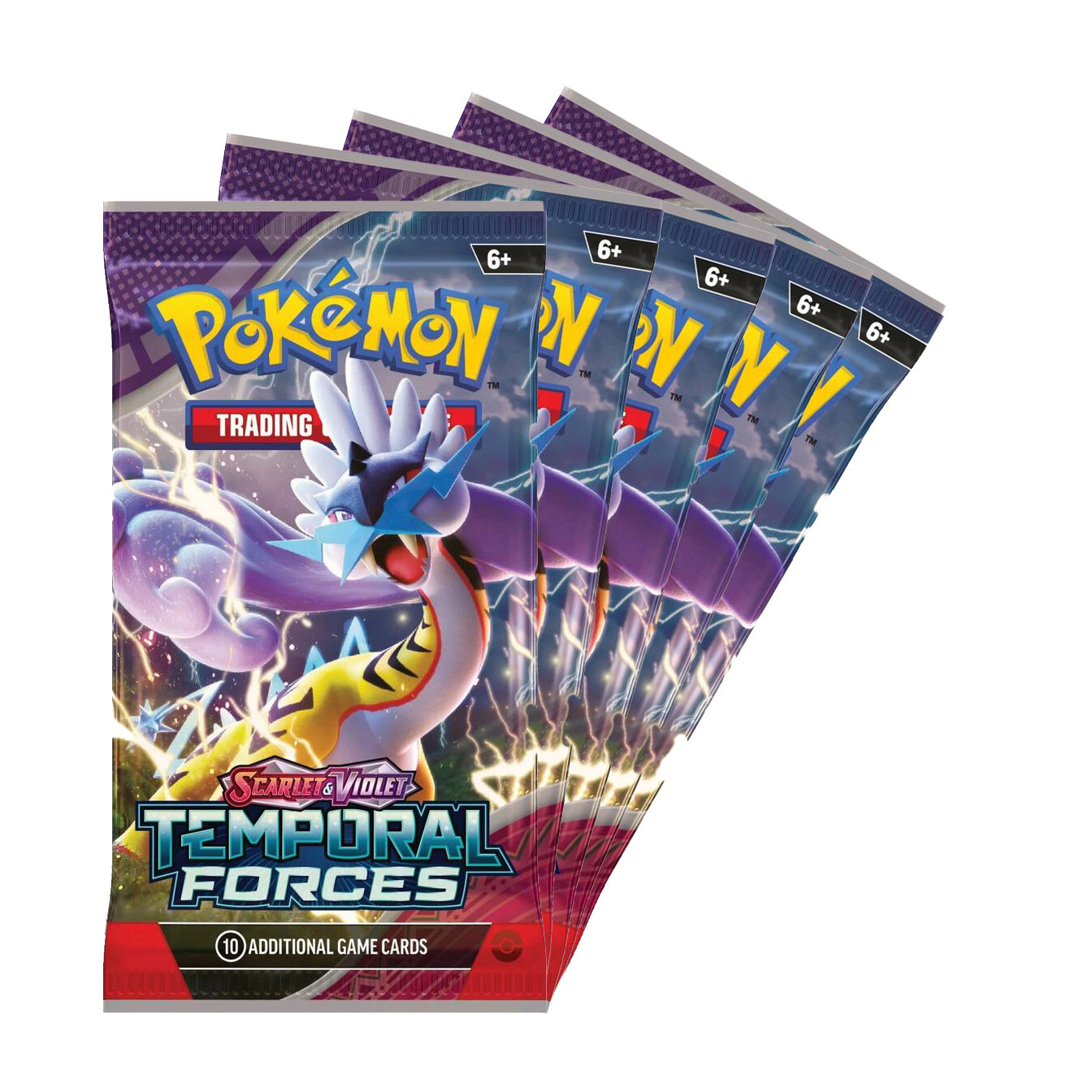 Pokemon TCG: Temporal Forces Single Booster Pack - Rip & Ship!