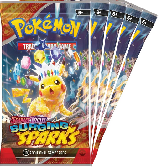 Pokémon TCG: Surging Sparks Booster Pack – Rip & Ship!