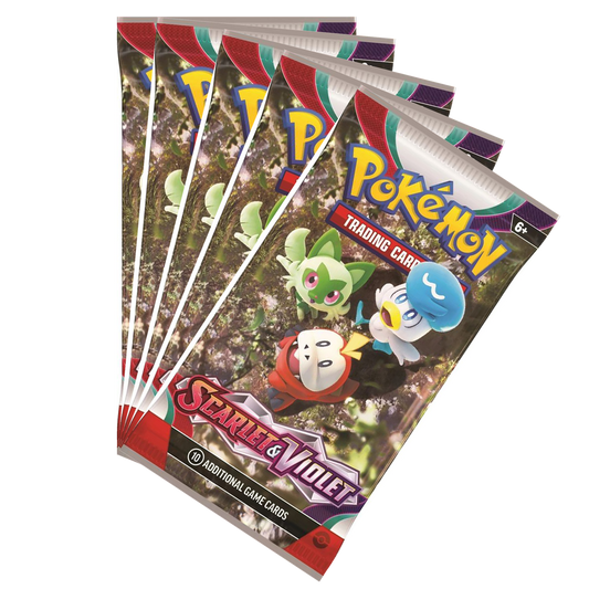 Pokémon TCG: Scarlet & Violet Booster Pack – Rip & Ship!
