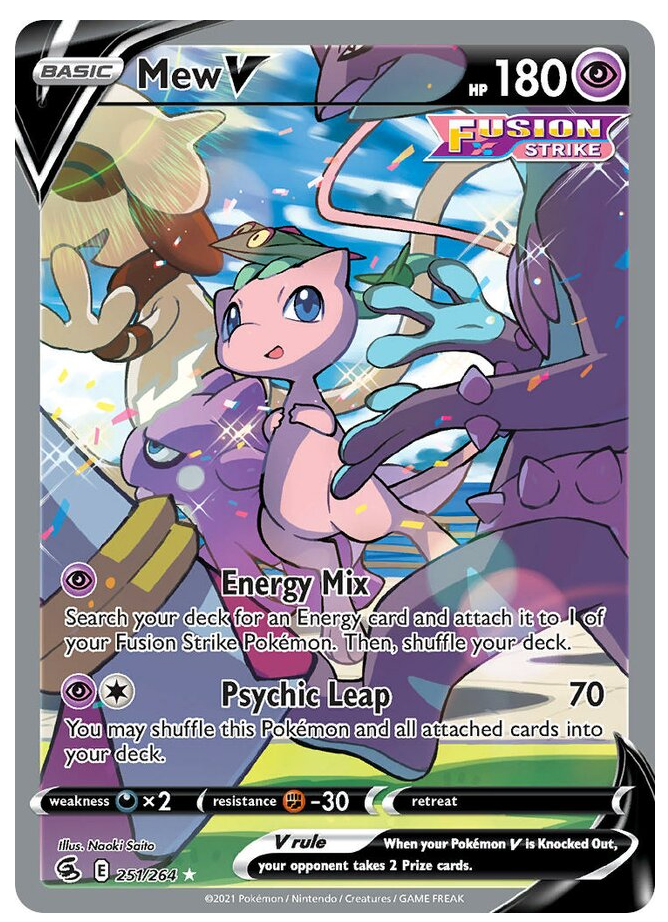 Pokemon TCG: Fusion Strike Single Booster Pack - Rip & Ship!