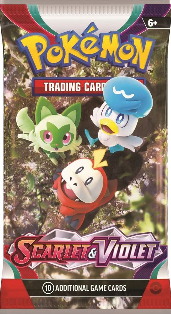 Pokémon TCG: Scarlet & Violet Booster Pack – Rip & Ship!