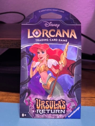 Lorcana TCG: Ursula's Return Single Booster Pack - Rip & Ship!