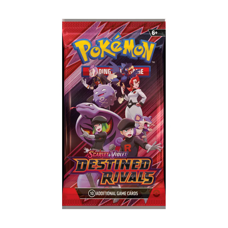 Pokemon TCG: Destined Rivals Single Booster Pack - Rip & Ship!
