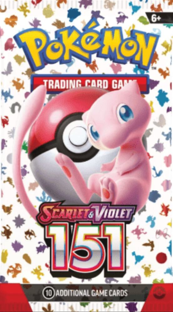 Pokémon TCG: 151 Booster Pack – Rip & Ship!