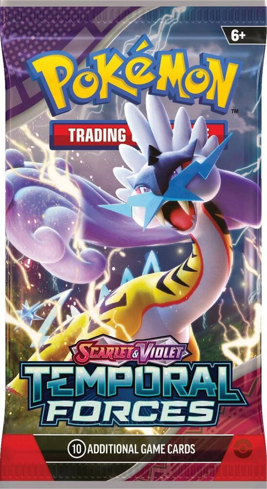 Pokemon TCG: Temporal Forces Single Booster Pack - Rip & Ship!