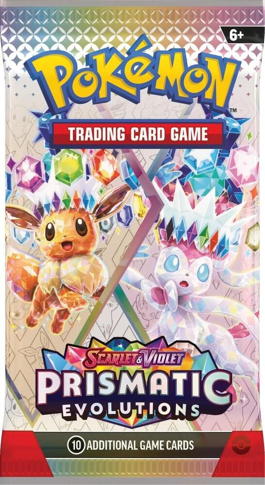 Pokemon TCG: Prismatic Evolution Single Booster Pack - Rip & Ship!