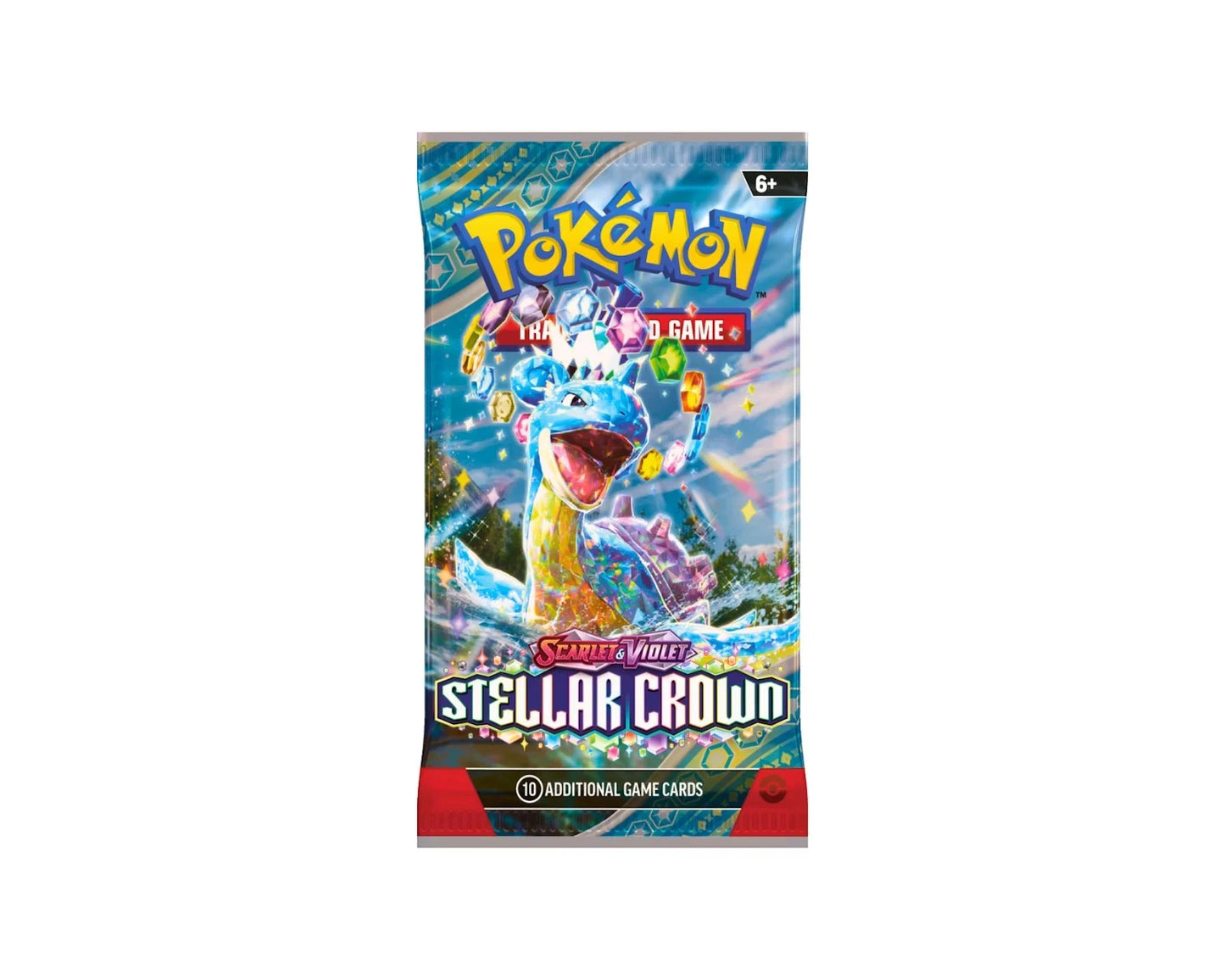 Pokémon TCG: Stellar Crown Booster Pack – Rip & Ship!