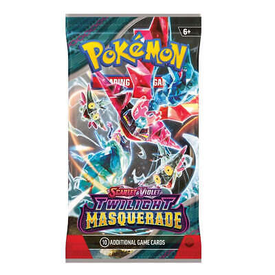 Pokémon TCG: Twighlight Masquerade Booster Pack – Rip & Ship!