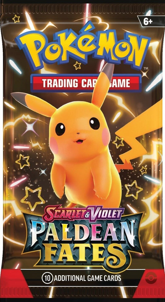 Pokemon TCG: Paldean Fates Single Booster Pack - Rip & Ship!